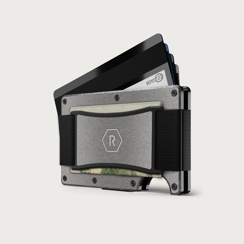 Ridge Wallet - Stonewashed Titanium